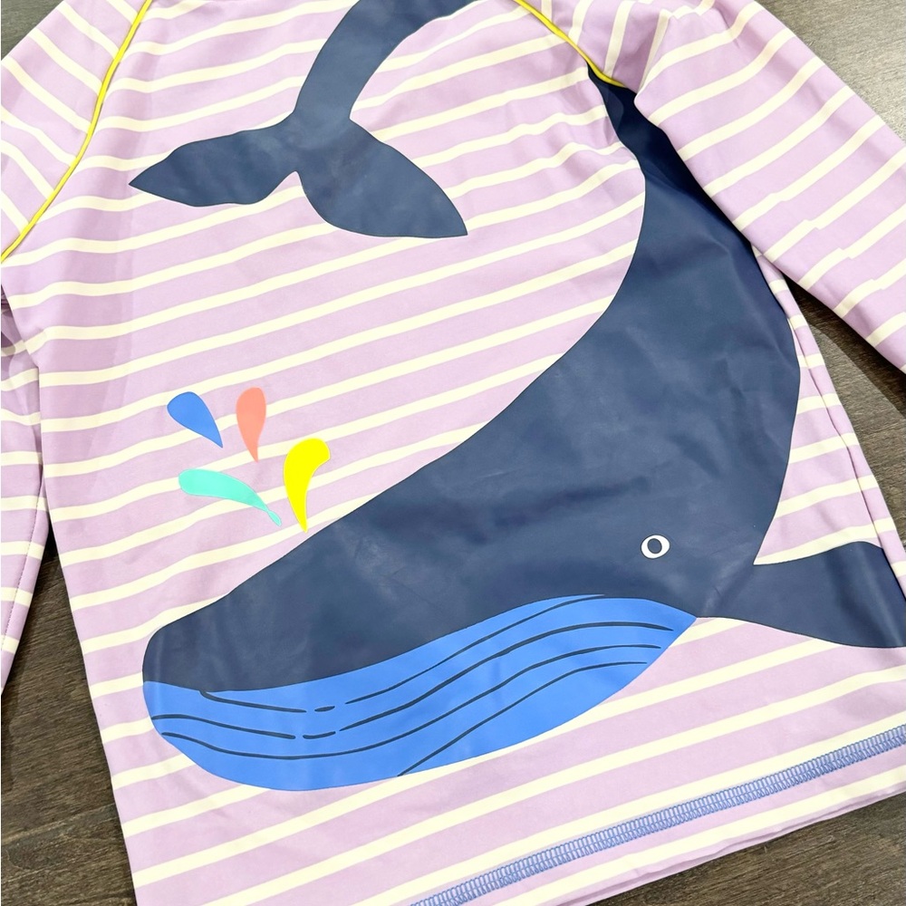 Mini Boden Rashguard Swim Top 6-7Y - Picture 3 of 7